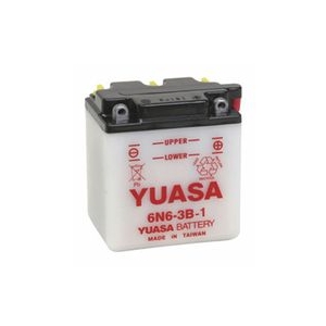 Batterie moto YUASA   6N6-3B-1 / 6v  6ah