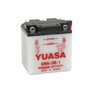 Batterie moto YUASA   6N6-1D-2 / 6v  6ah