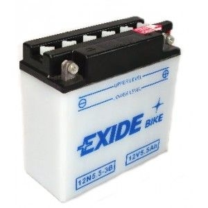 Batterie scooter EXIDE 12N5.5-3B / 12v 5ah