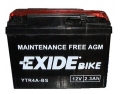 Batterie scooter EXIDE YTR4A-BS / 12v 2.3ah