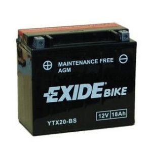 Batterie scooter EXIDE YTX20-BS / 12v 18ah