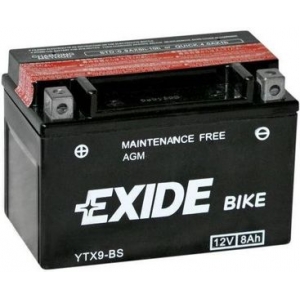 Batterie scooter EXIDE YTX9-BS / 12v 8ah