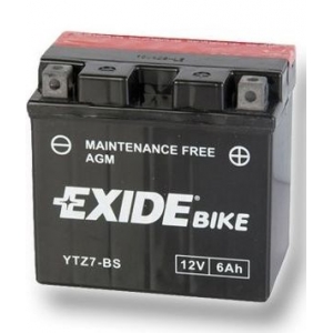 Batterie scooter EXIDE YTZ7-BS / 12v 6ah