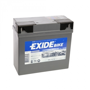 Batterie moto EXIDE GEL12-19 / 12v 19ah 170A