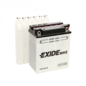 Batterie moto EXIDE YB12A-B / 12v 12ah