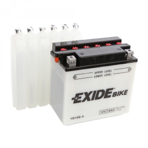 Batterie moto EXIDE YB16B-A / 12v 16ah