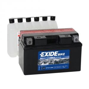 Batterie moto EXIDE ETZ10-BS YTZ10-BS / 12v 8.6ah