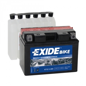 Batterie moto EXIDE ETZ14S YTZ14-BS / 12v 11.2ah