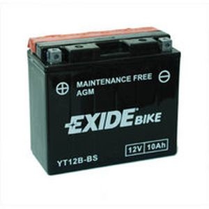 Batterie quad EXIDE YT12B-BS / 12v 10ah