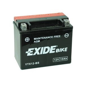 Batterie quad EXIDE YTX12-BS / 12v 10ah