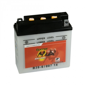 Batterie moto BANNER B39-6 / 6v 7ah