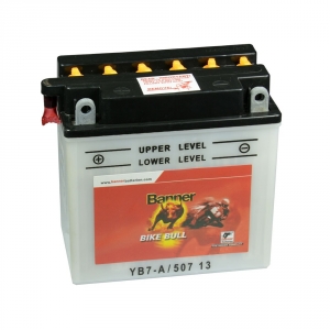 Batterie moto BANNER YB7-A / 12v 8ah