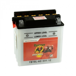 Batterie moto BANNER YB10L-A2 / 12v 11ah