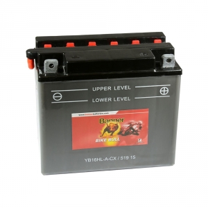 Batterie moto BANNER YB16HL-A-CX / 12v 19ah