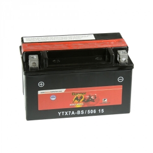 Batterie moto BANNER YTX7A-BS / 12v 6ah