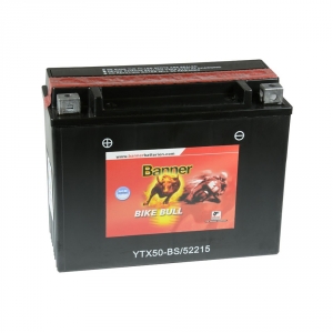 Batterie moto BANNER YTX50-BS / 12v 22ah