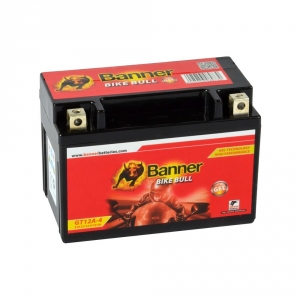 Batterie moto GEL BANNER GT12A-4 YTZ12A-BS / 12v 10ah