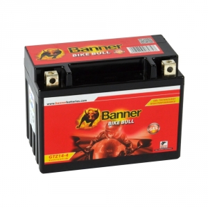 Batterie moto GEL BANNER GTZ14-4 YTZ14S / 12v 11ah