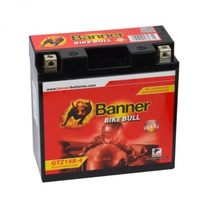 Batterie moto GEL BANNER GTZ14B-4 YT14B-4 / 12v 12ah