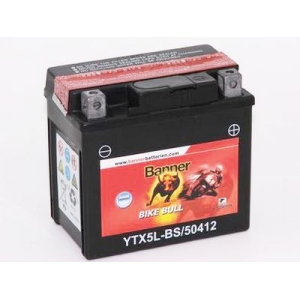Batterie quad BANNER YTX5L-BS / 12v 4ah