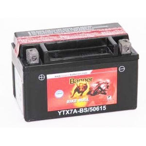 Batterie quad BANNER YTX7A-BS / 12v 6ah