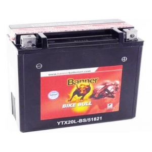 Batterie quad BANNER YTX20L-BS / 12v 18ah 