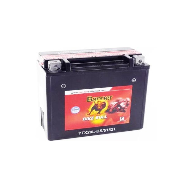 Batterie quad BANNER YTX20L-BS / 12v 18ah 