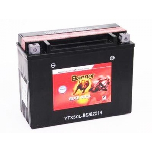 Batterie quad BANNER YTX50L-BS / 12v 22ah