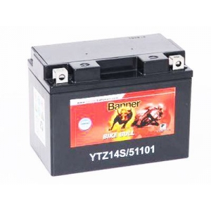 Batterie quad BANNER YTZ14S / 12v 11ah