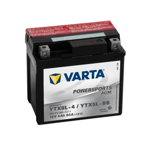 Batterie moto VARTA YTX5L-BS / 12v 4ah