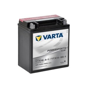 Batterie moto VARTA YTX16-BS-1 / 12v 14ah