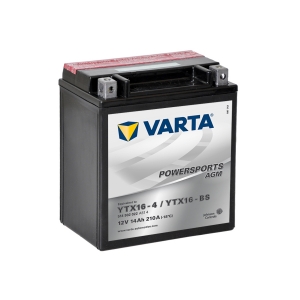 Batterie moto VARTA YTX16-BS / 12v 14ah