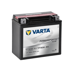 Batterie moto VARTA YTX20-BS / 12v 18ah