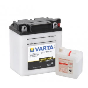Batterie moto VARTA 6N6-3B-1 / 6v 6ah