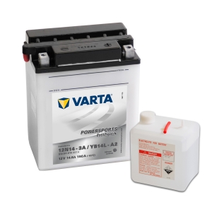 Batterie moto VARTA YB14L-A2 / 12v 14ah