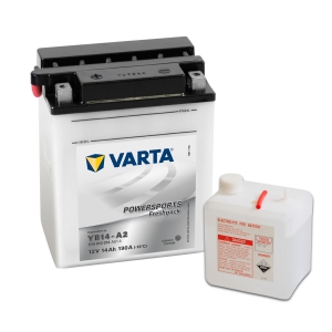 Batterie moto VARTA YB14-A2 / 12v 14ah