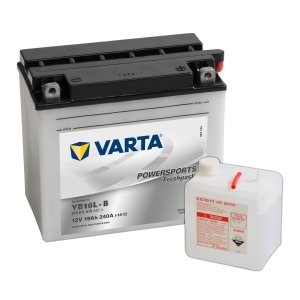 Batterie moto VARTA YB16L-B / 12v 19ah