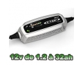 Chargeur batterie moto CTEK XS0.8A de 1.2 à 32 ah