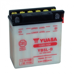 Batterie moto YUASA  YB5L-B / 12v  5ah