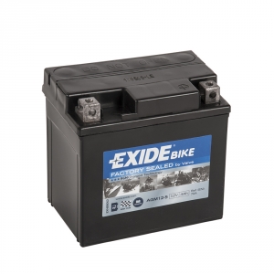 Batterie moto EXIDE AGM12-5 12V 4ah 70A