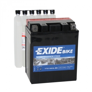 Batterie moto EXIDE YTX14AHL-BS / 12v 12ah