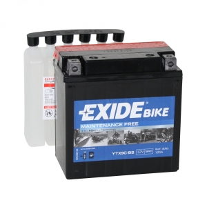 Batterie moto EXIDE YTX9C-BS / 12v 8ah