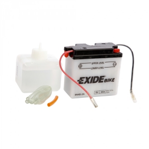 Batterie moto EXIDE 6N4B-2A / 6v 4ah