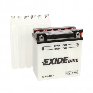 Batterie moto EXIDE 12N9-4B-1 / 12v 9ah