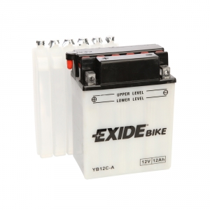 Batterie moto EXIDE YB12C-A / 12v 12ah