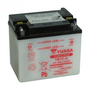 Batterie moto YUASA   YB7C-A / 12v  7.4ah