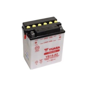 Batterie moto YUASA  YB14-A2 / 12v  14ah